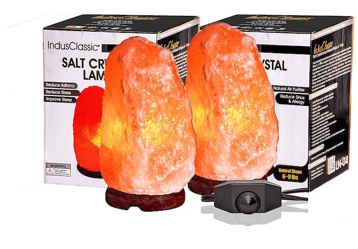Crystal Rock Salt Lamp